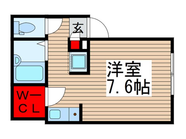 ルネコート五反野　弐番館の物件間取画像